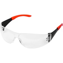 Badem10 Iş Güvenlik Gözlüğü Antifog Buğulanmaz Koruyucu Çapak Gözlük S500 Şeffaf