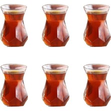 Lav Alya Modern Çay Bardağı - 12 Li Çay Bardak