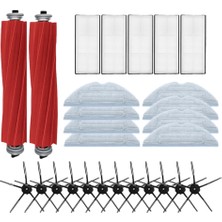 Roborock S7 S70 S75 Için S7MAX T7S Paspas Bezi Yıkanabilir Hepa Filtre Yan Fırça Elektrikli Süpürge Ana Fırça Aksesuarları (Yurt Dışından)