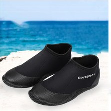 Dolity Neopren 3mm Wetsuit Çizmeler Ayakkabı Kauçuk Sole Kayık Sörf Dalış Snorkeling Siyah 40 - 41 (Yurt Dışından)