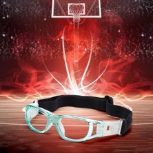 Dolity Futbol Basketbol Gözlükleri Anti-Çarpışma Hafif Futbol Spor Gözlük Mavisi (Yurt Dışından)