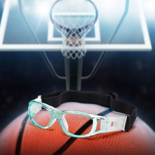 Dolity Futbol Basketbol Gözlükleri Anti-Çarpışma Hafif Futbol Spor Gözlük Mavisi (Yurt Dışından)