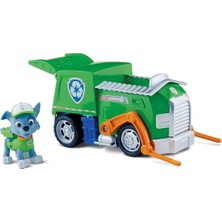 Samatlı Paw Patrol Basic Vehicle Rocky Geri Dönüşüm Aracı Lisanslı Ürün