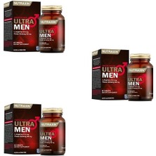 Nutraxin Çam Kabuğu Ekstresi ile Zenginleştirilmiş Ultra Men 60 Tablet*3