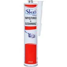 Stein Pu 50 Adhesive - Poliüretan Mastik 3 Adet 310 ml Beyaz