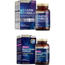 Nutraxin Keratin Formula 60 T. + Multivitamin&mineral Complex Women