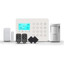 Opax ARD-575 Gprs/Wifi Kablolu/Kablosuz Alarm Paneli ve Bgr-09 Kablosuz Harici Siren