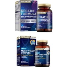 Nutraxin Keratin Formula 60 T. + Multivitamin&mineral Complex Men