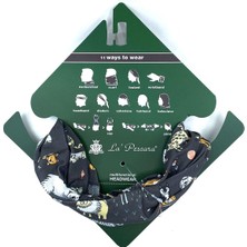 La Pescara Cutest Animal Gri Bandana BND85