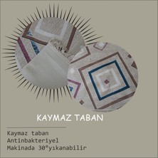 Nur Home Tekstil Dekoratif Milena Model Kaydırmaz Dot Taban Halı, Hal-01