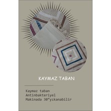 Nur Home Tekstil Dekoratif Milena Model Kaydırmaz Dot Taban Halı, Hal-01