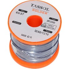 Tassol 1.2 mm 500GR Lehim Teli (%63 Kalay / %37 Kurşun)