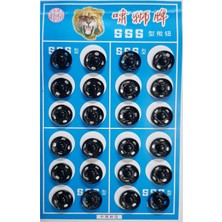 Tuhafiyecimiz Metal, Dikmeli Çıtçıt Düğme No2 (12MM) 24 Adet