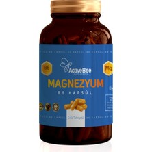 ActiveBee Supplements Magnezyum-B6 Kapsül / Sitrat & Bisglisinat & Malat / 60 Kapsül