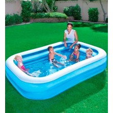 Bestway (54006) Bestway Şişme Havuz 262X175X51 Cm, Jumbo Şişme Havuz
