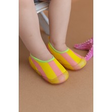 First Step Turuncu Kız Çocuk Kaydırmaz Tabanlı Deniz Ayakkabısı