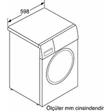 Profilo CMJ10181TR C Enerji Sınıfı 8 Kg Yıkama 1000 Devir Çamaşır Makinesi