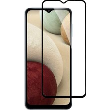 Case 4U Samsung Galaxy A12 / M12 Uyumlu Tam Kaplayan Fiber Nano Ekran Koruyucu Cam