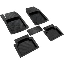 Teamcar Volkswagen Lupo Ekstra Havuzlu Kauçuk Paspas Siyah Universal