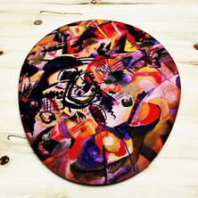 Harikapoli Wassily Kandinsky Set 2 - Kupa-Mousepad-Traverten Bardak Altlığı-Kalemlik