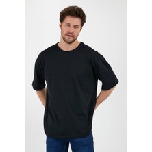 Siyah Oversize Ünisex T-Shirt