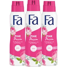 Fa Pink Passion Deosprey X 3 Adet