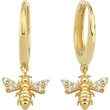 Altın Sepeti Altın Halka Arı Küpe