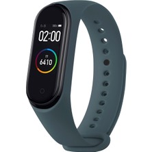 Hoffice Xiaomi Mi Band 3 ve Mi Band 4 Uyumlu Yüksek Kalite Silikon Kordon