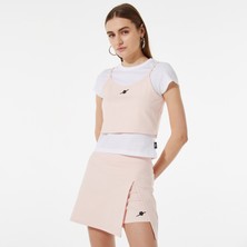 Vans x Sandy Liang Kadın Pembe T-Shirt VN0A7RLGKBS1.-