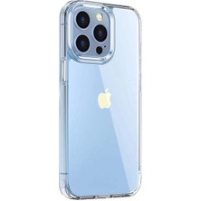 Vendas iPhone 13 Pro Ff1 Serisi Darbe Lisanslı Parlak Şeffaf Drop Bumper Sgs Kılıf + 5d Cam Ekran Koruyucu