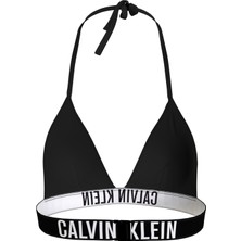 Calvin Klein KW0KW01824BEH006 Siyah Kadın Bikini Üst