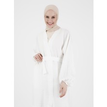Benin Tunik&pantolon Ikili Takım - Off White - Benin