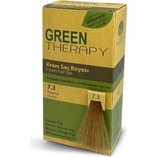 Green Therapy Krem Saç Boyası 7.3 Karamel