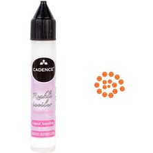Cadence Renkli Inciler 25ML Boyutlu Boya 552 Açık Turuncu