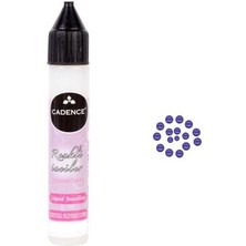 Cadence Renkli Inciler 25ML Boyutlu Boya 571 Mor