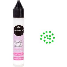 Cadence Renkli Inciler 25ML Boyutlu Boya 575 Fosforlu Yeşil