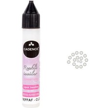 Cadence Renkli Inciler 25ML Boyutlu Boya 582 Şeffaf