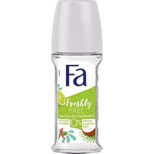 Fa Freshly Free Lime & Coconut Kadın Deodorant Roll-On 50 ml