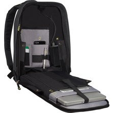 Samsonite KA6-09-001 15.6" Securipak Notebook Sırt Çantası Siyah