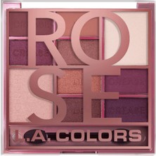 L.A. Colors La Colors Color Block Rose Far Paleti