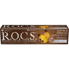 R.O.C.S. Coffee&Tobacco Lekelere Karşı Diş Macunu 1 Paket(1 X 74 G)