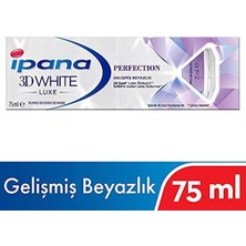 Ipana 3 Boyutlu Beyazlık Luxe Diş Macunu Perfection Gelişmiş Beyazlık 75 Ml