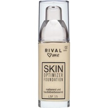 Rival Loves Me Fondöten Skin Optimizer No:02 Ivory 30 ml
