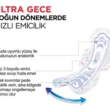 Kotex Ultra Ped Gece 6'Lı