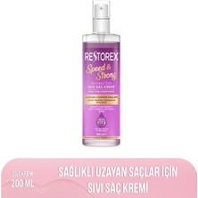 Restorex Sağlıklı Uzama Etkili Işıltılı Bakım Sıvı Saç Kremi 200 Ml