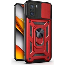 Microsonic Xiaomi Mi 11I Kılıf Impact Resistant Kırmızı