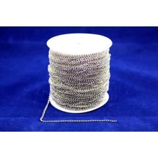 Aklar Çanta Gri 0.60 mm Free Nikel Kıvrık Zincir 10 M