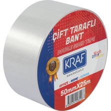 Kraf Çift Taraflı Bant 50MMX25M 2550G