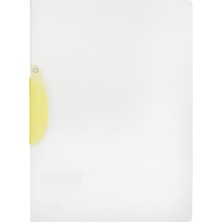 Kraf Sıkıştırmalı Dosya Quıck Clıp Sarı 1060 5 Adet