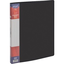 Kraf Sıkıştırmalı Dosya AB307A Siyah